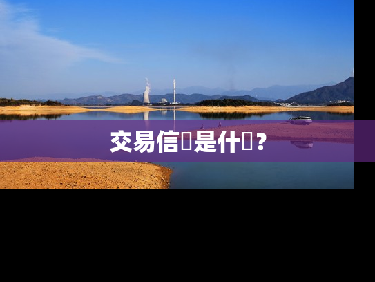 交易信號是什麼?